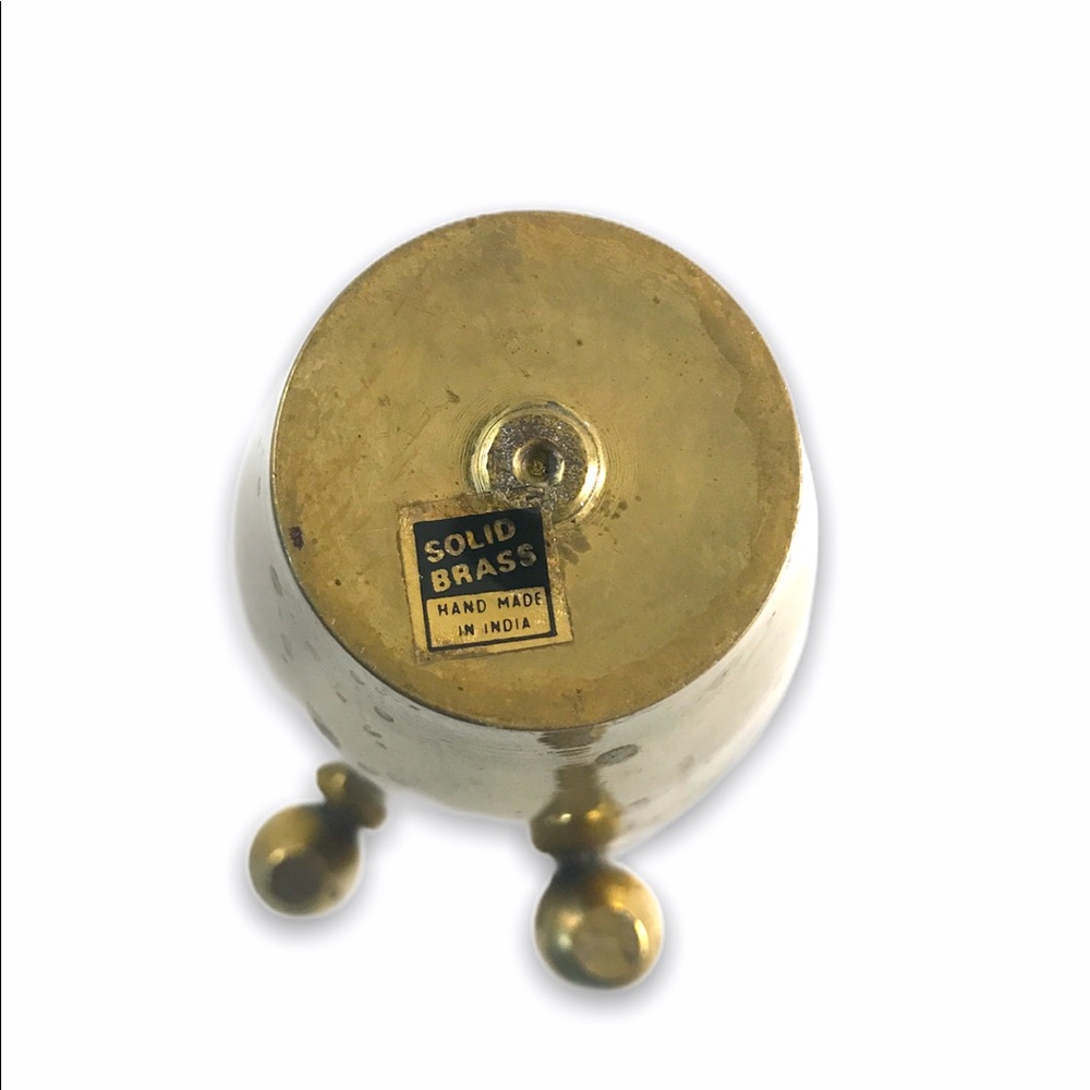 ⤵️Vintage solid Brass vase With Rope Desi… - Picture 8 of 11